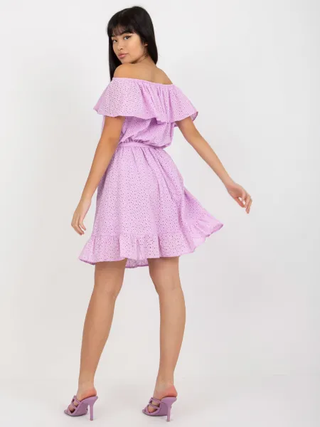 Dress-LK-SK-508610.23-light purple
