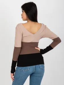 Blouse-RV-BZ-8429.31P-black-beige