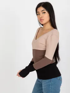 Blouse-RV-BZ-8429.31P-black-beige