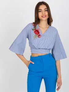 Blouse-LK-BZ-506243.78-white-navy blue