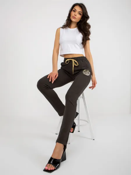 Sweatpants-RV-DR-6742.57-dark khaki