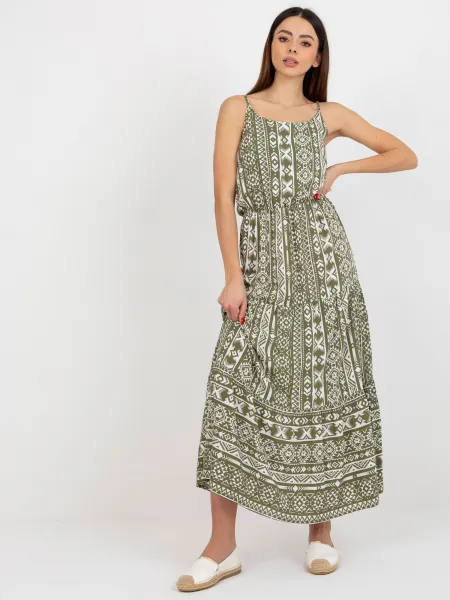 Dress-D73771R30313B-khaki