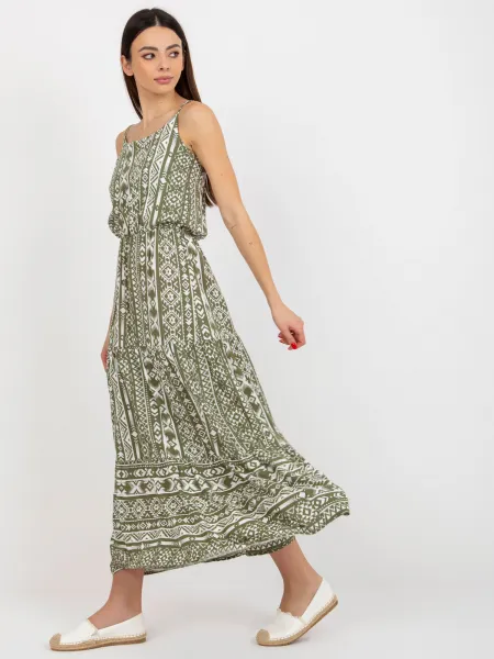 Dress-D73771R30313B-khaki