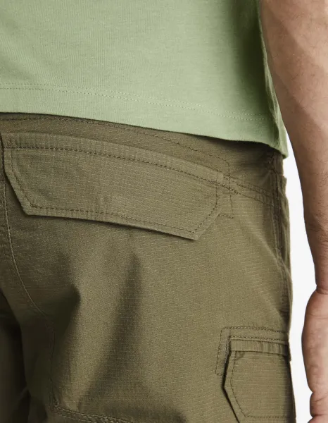 Kaki pánske kraťasy Celio Bocourtbm1