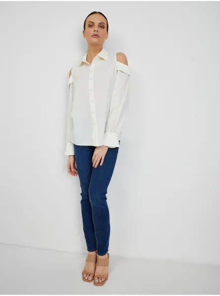 Krémová dámska blúzka ORSAY