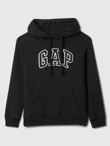 GAP HERITAGE Dámska mikina, čierna, veľkosť