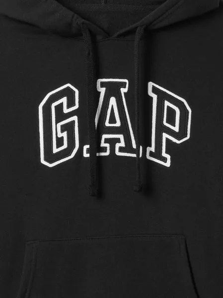 GAP HERITAGE Dámska mikina, čierna, veľkosť