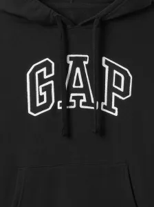 GAP HERITAGE Dámska mikina, čierna, veľkosť