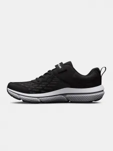 Čierne chlapčenské tenisky Under Armour Assert 10