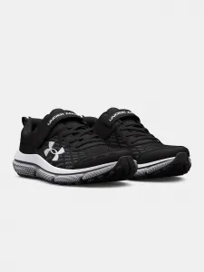Čierne chlapčenské tenisky Under Armour Assert 10