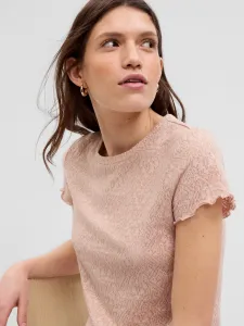 Staroružové dámske vzorované tričko GAP