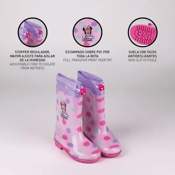 BOOTS RAIN PVC MINNIE