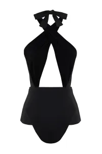 Trendyol X Zeynep Tosun Black Sun Detailné plavky