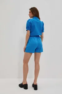WOMEN'S SHORTS L-SH-4021 FRESH BLUE