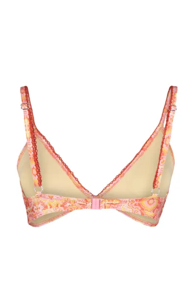 Trendyol Etnický vzorovaný trojuholník Vyšívané Bikiny Top