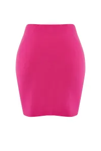 Trendyol X Zeynep Tosun Fuchsiová sukňa s detailmi drapérií