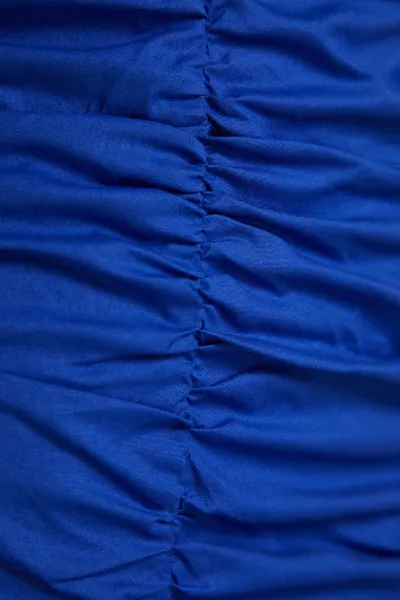 Trendyol Blue limitovaná edícia zahalených mini poplínskych tkaných šiat tkané šaty