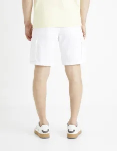 Celio Canvas Cargo Shorts Doribm - Mens