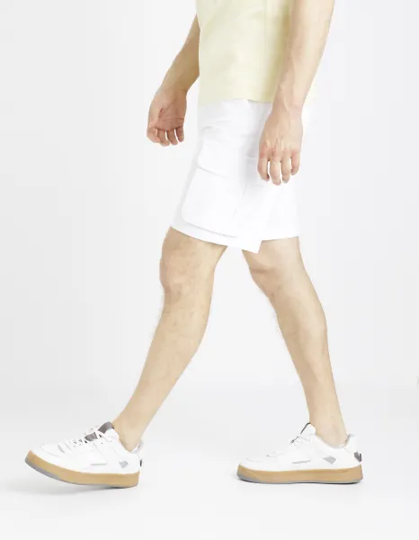 Celio Canvas Cargo Shorts Doribm - Mens