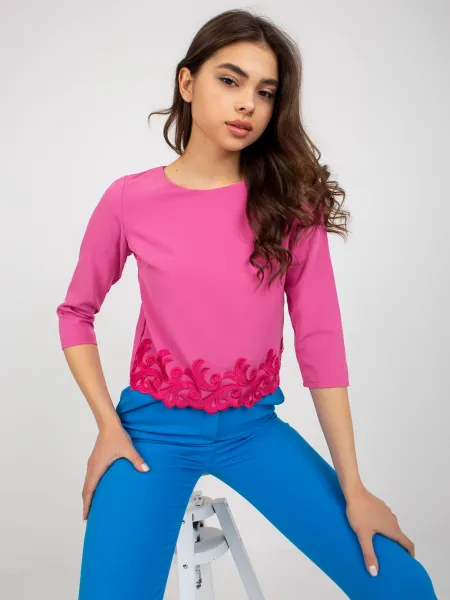 Blouse-LK-BZ-505970.33P-dark pink