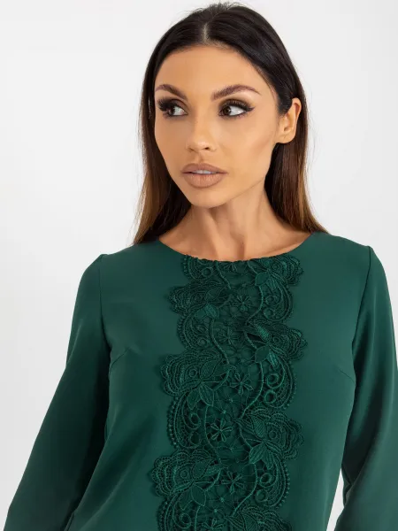 Blouse-LK-BZ-506522.07-dark green