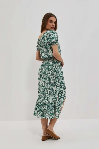 Marisse Women's Dress L-Su-4040 Palm Leaf