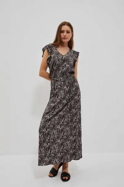 WOMEN'S DRESS L-SU-4036 D.OAK