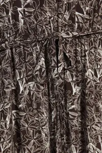 WOMEN'S DRESS L-SU-4036 D.OAK