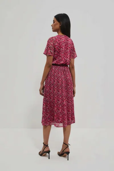 Marisse Women's Dress L-Su-4032 Strawberry