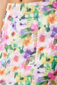 Trendyol Multicolored Floral Patterned Maxi Length Woven Skirt