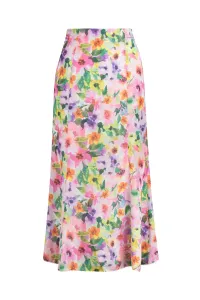Trendyol Multicolored Floral Patterned Maxi Length Woven Skirt