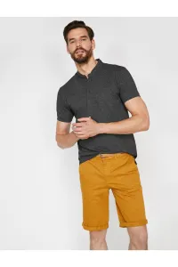 Koton Shorts - Yellow - Normal Waist