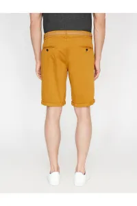 Koton Shorts - Yellow - Normal Waist