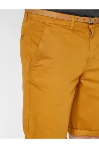 Koton Shorts - Yellow - Normal Waist