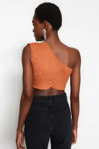 Trendyol Pletený Textúrovaný Bustier s Dlaždicovým Vzorom