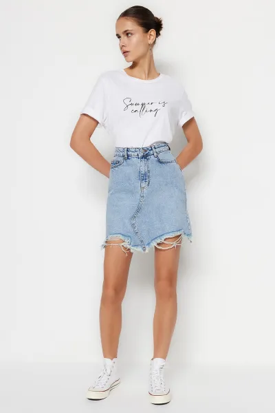 Dámska sukňa Trendyol Denim