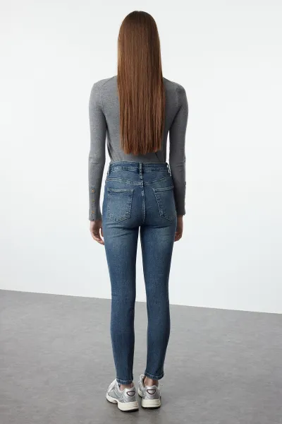 Dámske rifle Trendyol Denim
