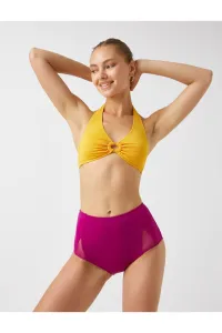 Koton Women's Fuchsia Bikini Bottoms