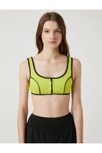 Koton Şahika Ercümen X - bikiny na zips s detailom potrubia