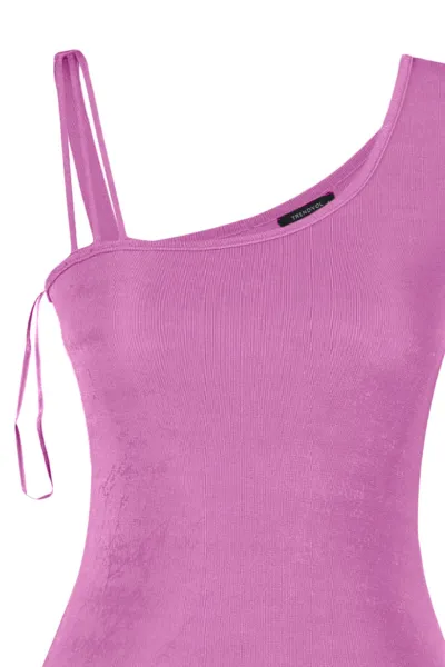 Trendyol Lilac Knitted Snap fastener Body