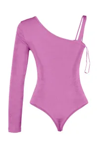 Trendyol Lilac Knitted Snap fastener Body