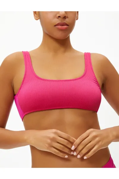Koton Plain Bikini Top