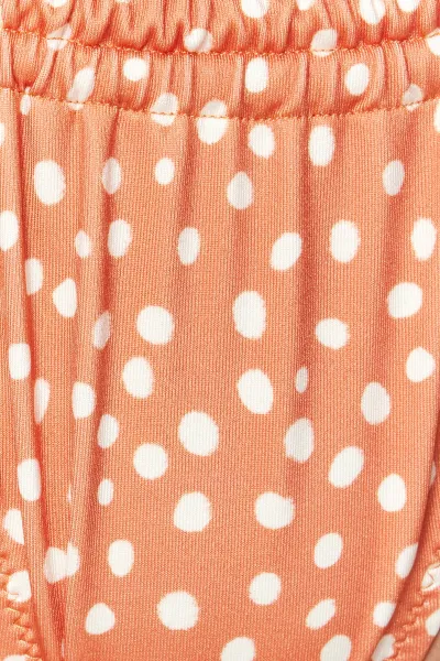 Trendyol Polka bodkovaný tunel bikiny s vysokými nohami spodná časť bikín