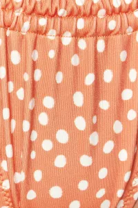 Trendyol Polka bodkovaný tunel bikiny s vysokými nohami spodná časť bikín