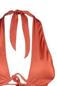 Trendyol Cinnamon Underwire Inverted V Underwire Bikini Top