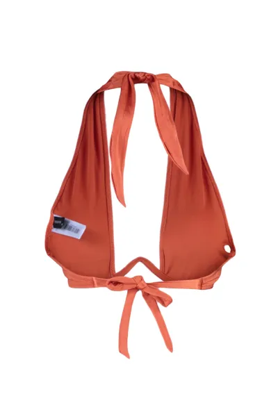 Trendyol Cinnamon Underwire Inverted V Underwire Bikini Top