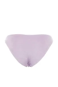 Trendyol Lilac V Cut strieborné spodné časti bikín s vysokými nohami