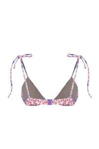 Trendyol Kvetinový vzorovaný Obrátený V Underwire Bikini Top