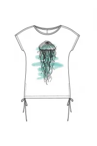 Marisse Women's T-Shirt L-Ts-4094 White