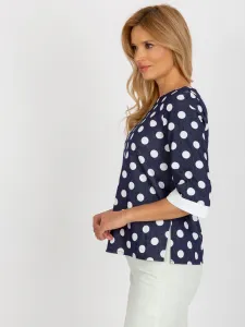 Blouse-LK-BZ-506755.56P-navy blue